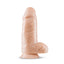 Blush Novelties Dr Skin Dr Chubbs LIfelike Texture Realistic Cock Vanilla Blush Novelties