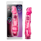 Blush Novelties B Yours Vibe 6 Realistic Vibrating Dildo Pink Blush Novelties