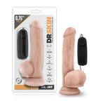 Dr Skin Dr Jay Vibrating Cock With Suction Cup 8.75 Inch Vanilla Blush Novelties