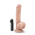 Dr Skin Dr Jay Vibrating Cock With Suction Cup 8.75 Inch Vanilla Blush Novelties