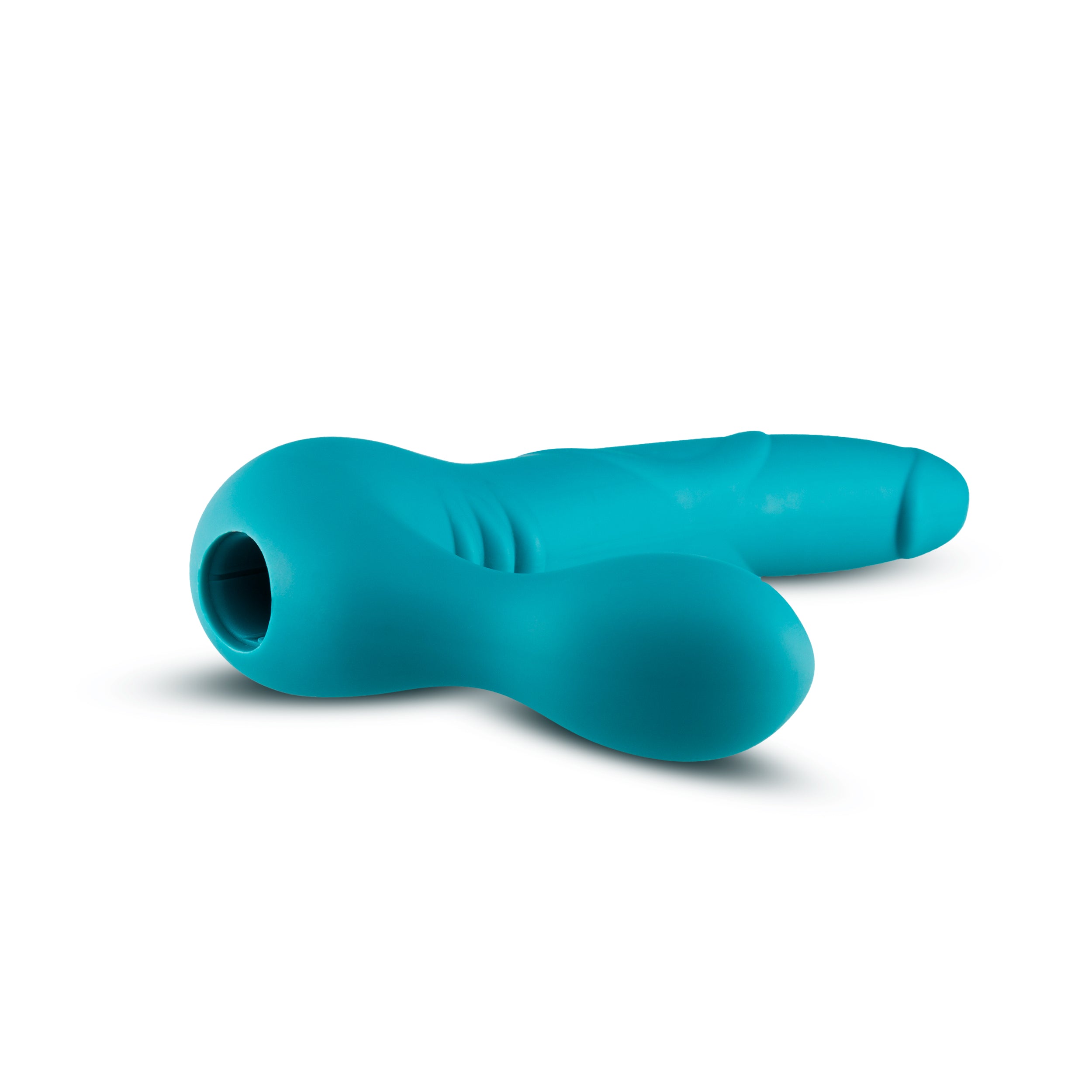Blush Novelties Temptasia Luna Strapless Silicone Dildo Teal Blush Novelties