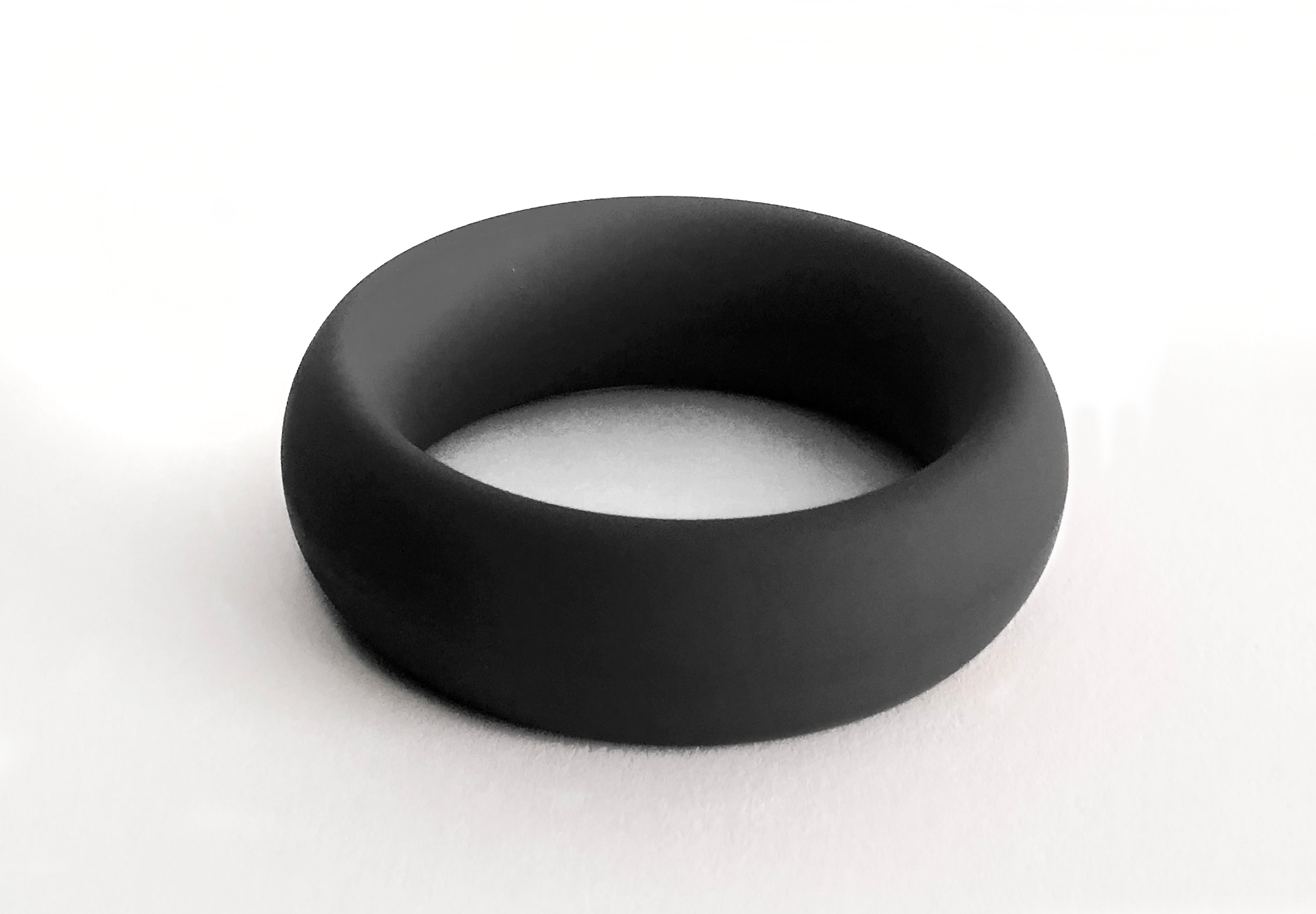 XR Brands C1R Releasing Boneyard Meat Rack Cock Ring Black Secondary image