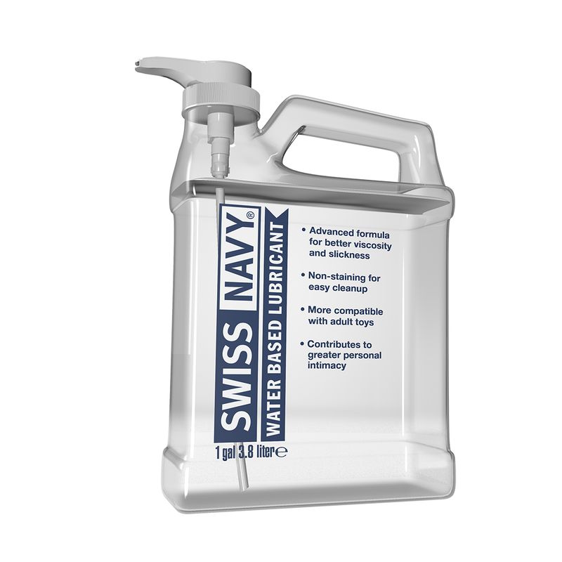 Swiss Navy Water Based Lubricant 3.8L Swiss Navy