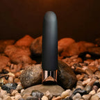 Gender X THE GOLD STANDARD USB Rechargeable Bullet Vibrator Black / Rose Gold Gender X