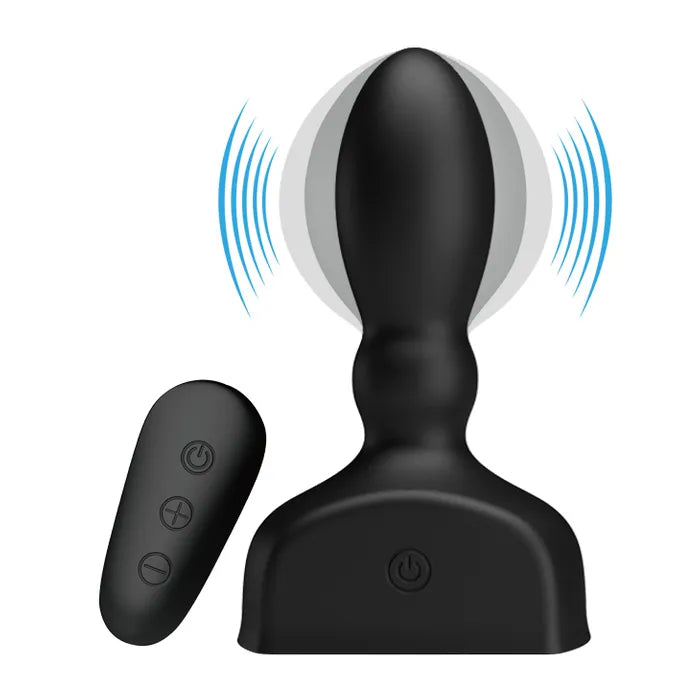 MR PLAY Inflatable Anal Plug With Wireless Remote Mr Play