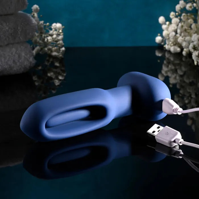 Evolved THE FLAPPER USB Rechargeable Vibrating & Flapping Butt Plug With Remote Evolved
