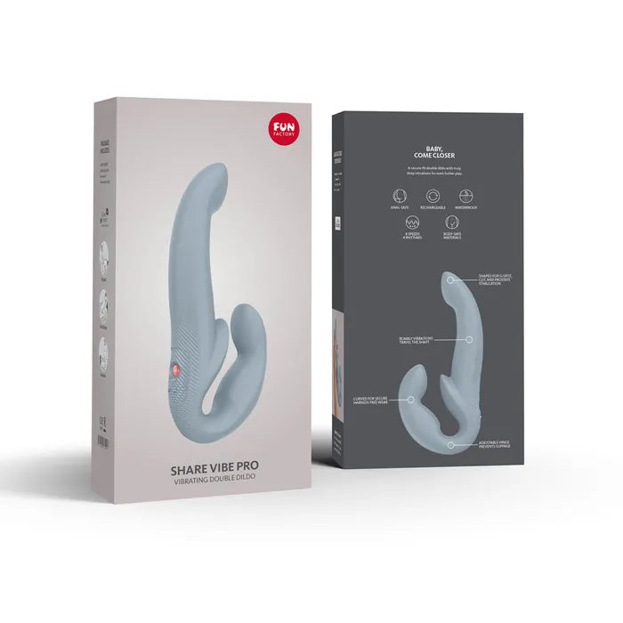 Fun Factory SHARE VIBE PRO USB Rechargeable Strapless Strap On Fun Factory Main image