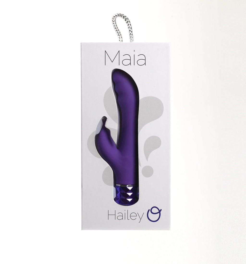 Maia Hailey USB Rechargeable Rabbit Vibrator 15.2cm Maia Toys