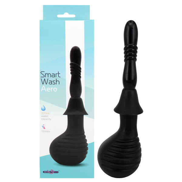 Seven Creations Smart Wash Aero Unisex Douche - 220ml Capacity Black Seven Creations