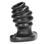 Oxballs Butthole 2 Hollow Anal Plug Medium Black