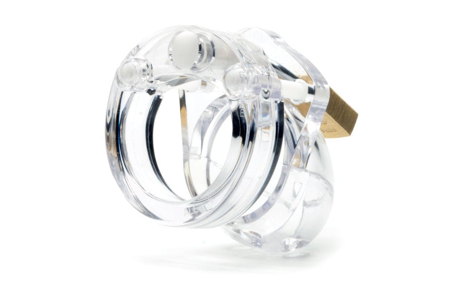 CB X Male Chastitiy Cock Cage Mini Me Clear CB-X