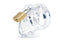 CB X Male Chastitiy Cock Cage Mini Me Clear CB-X
