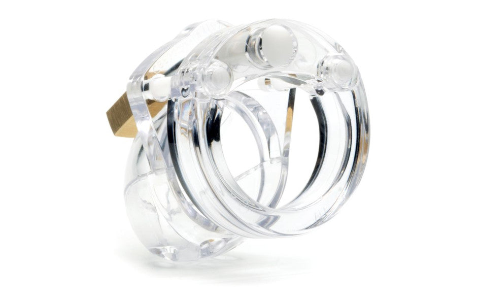 CB X Male Chastitiy Cock Cage Mini Me Clear CB-X