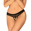 Obsessive Chemeris Crotchless Womens Panties Black Obsessive