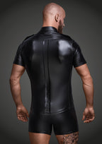 Noir Handmade Mens Sexy And Elegant Shirt With Front Pockets Noir Handmade