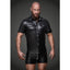 Noir Sexy & Elegant Shirt With Front Pockets XL Noir