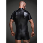 Noir Sexy & Elegant Shirt With Front Pockets XL Noir