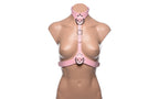 XR Brands Frisky Miss Behaved Chest Harness Pink