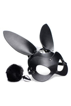 XR Brands Tailz Bunny Tail Anal Plug & Mask Set