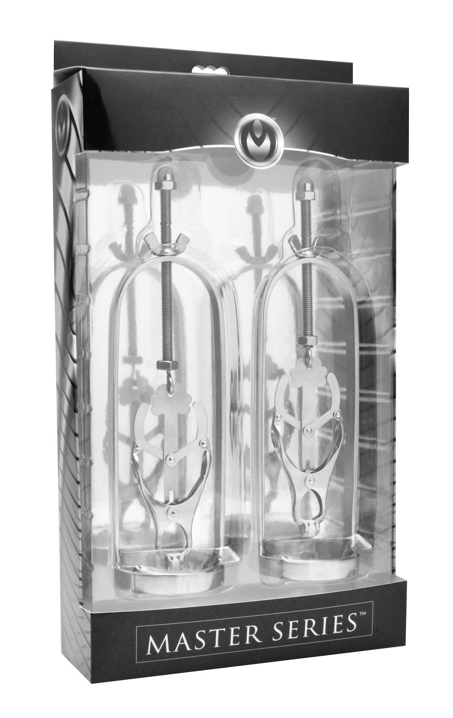 XR Brands Master Series Stainless Steel Clover Clamp Nipple Stretcher Main image