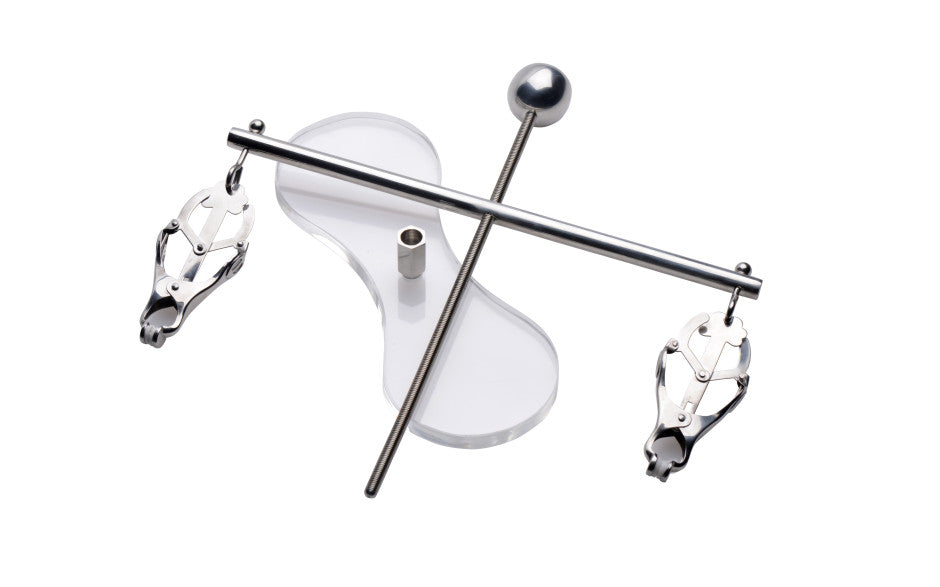 XR Brands Master Series The Tower Of Pain Nipple Clamps Main image