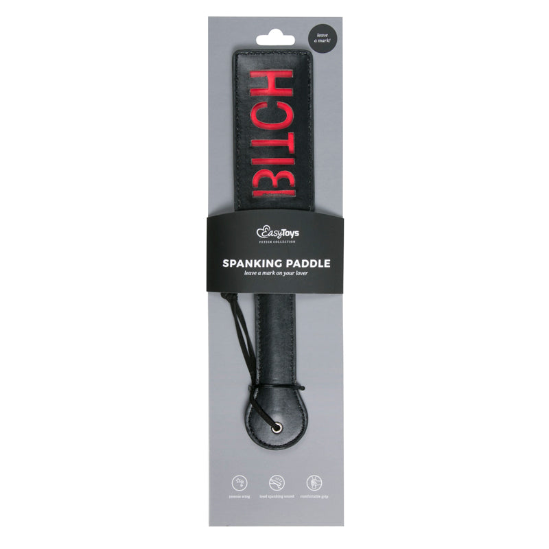 XR Brands Fetish Collection BDSM Play Bitch Paddle Black Main image