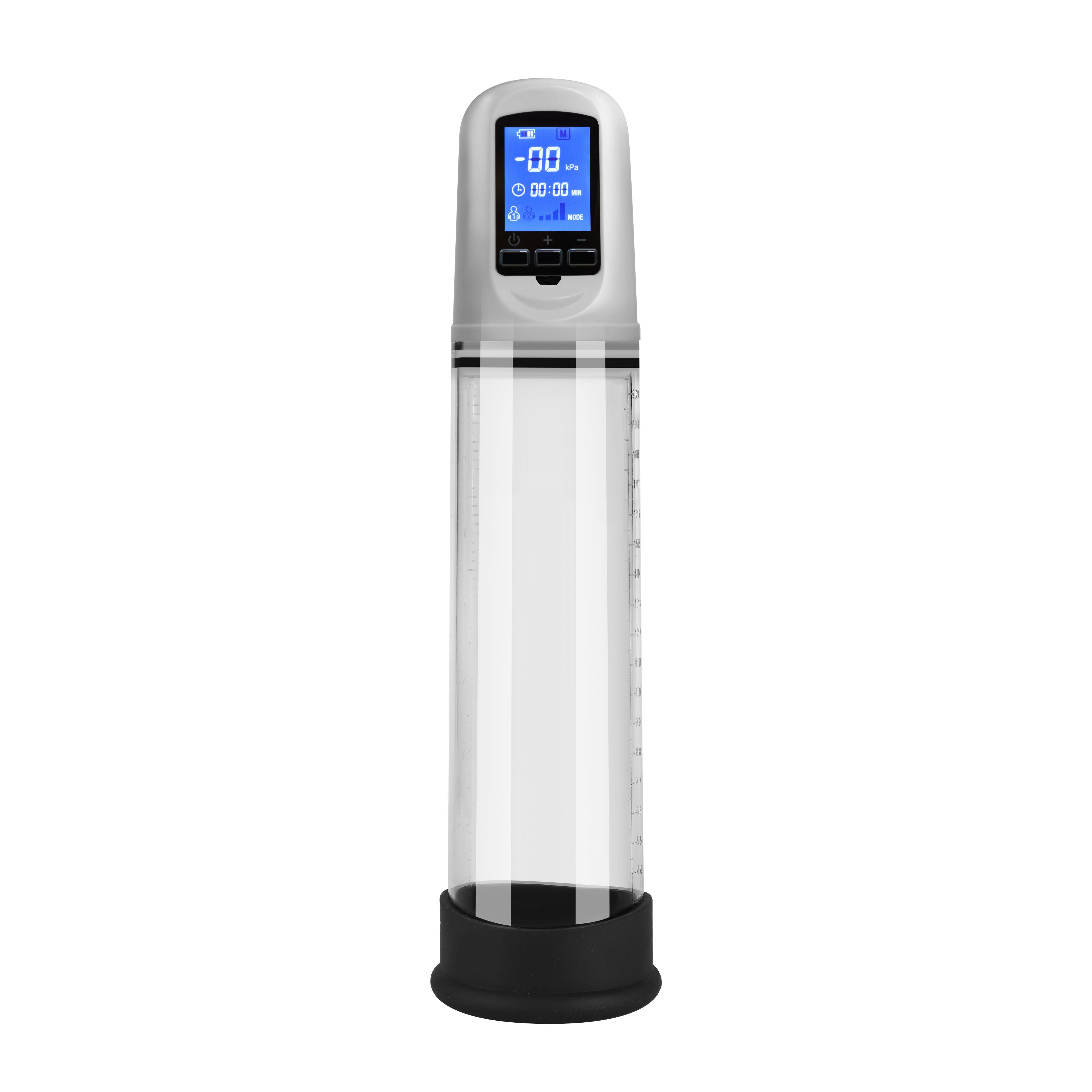 Daytona  Luxury USB LCD Auto Penis Pump Clear Main image