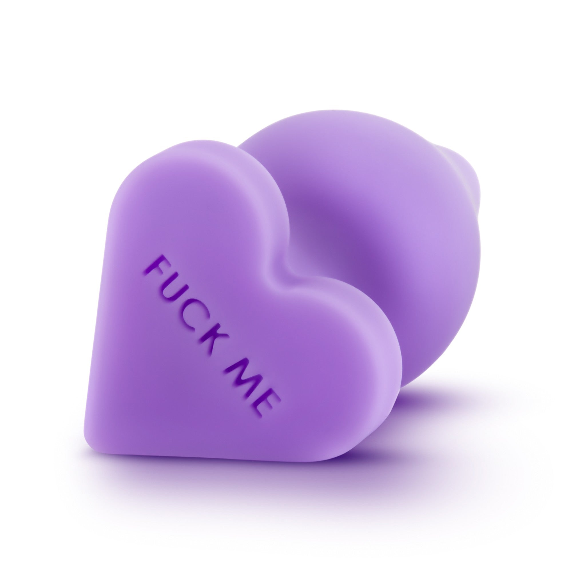 Blush Novelties Play With Me Naughtier Candy Heart Shaped Fuck Me Butt Plug Secondary image
