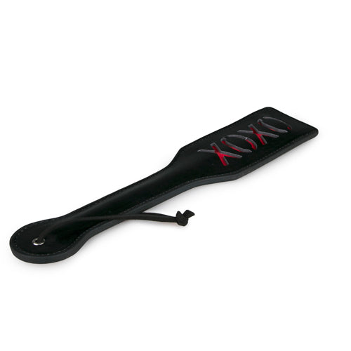 XR Brands Fetish Collection XOXO BDSM Play Paddle Black