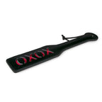 XR Brands Fetish Collection XOXO BDSM Play Paddle Black