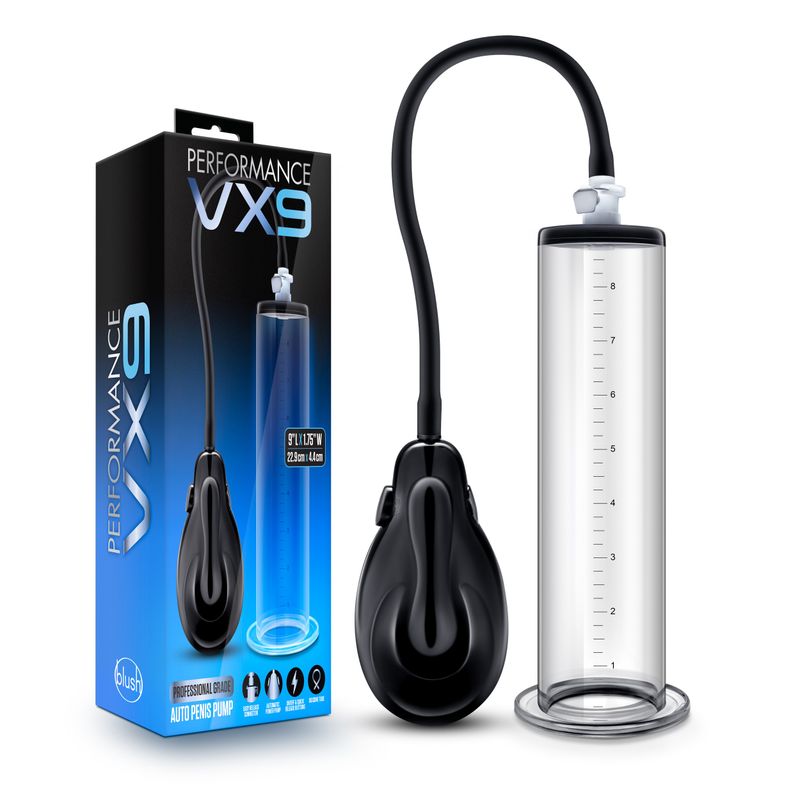 Performance VX9 Auto Penis Pump Clear Performance Main image