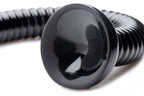 XR Brands Hosed Ribbed Hose Suction Cup Anal Dildo 19 Inch XR Brands