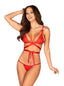 Obsessive Lovlea Bran and Panty Set Red Obsessive