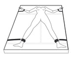 Easytoys Fetish Collection Under Mattress Restraint Set