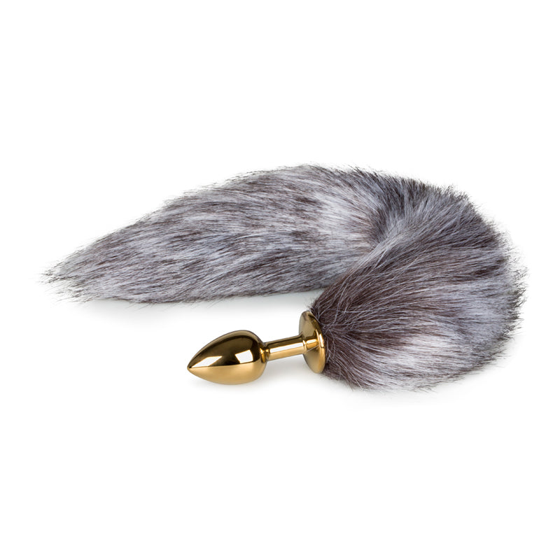 XR Brands Fetish Collection Fox Tail No 5 Gold Anal Plug Main image