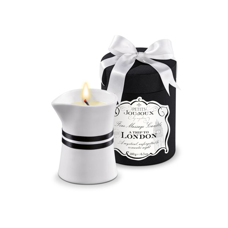 Petits Joujoux A Trip To London Massage Candle 190ml Petits JouJoux