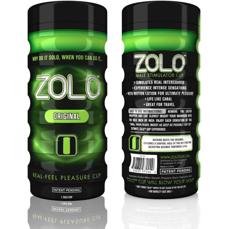 Zolo The Original Silicone Mens Masturbator Cup Main image