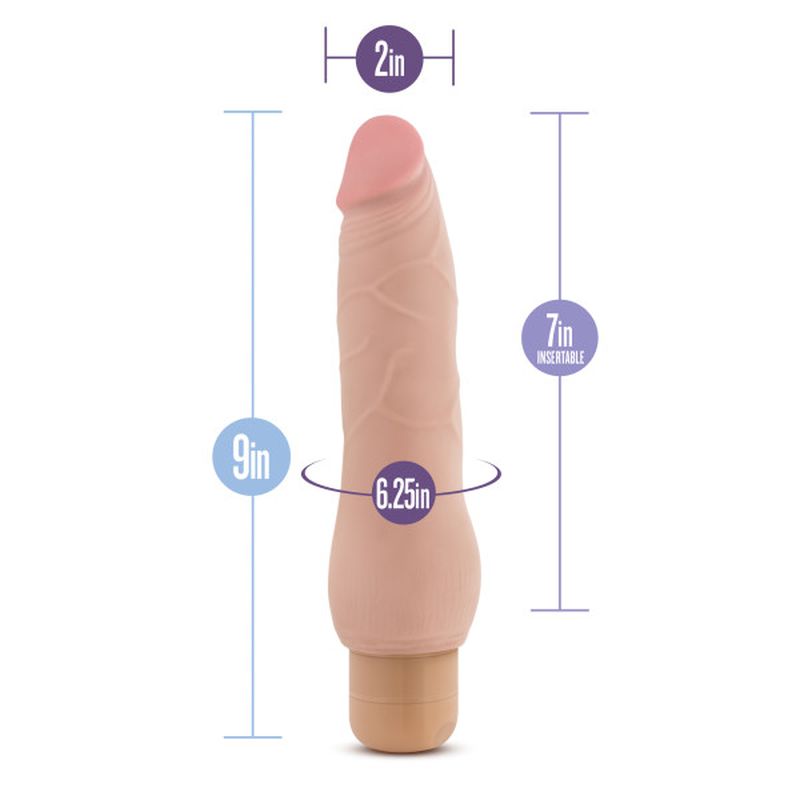 Blush Novelties Au Naturel Fabien Realistic Dildo Blush Novelties