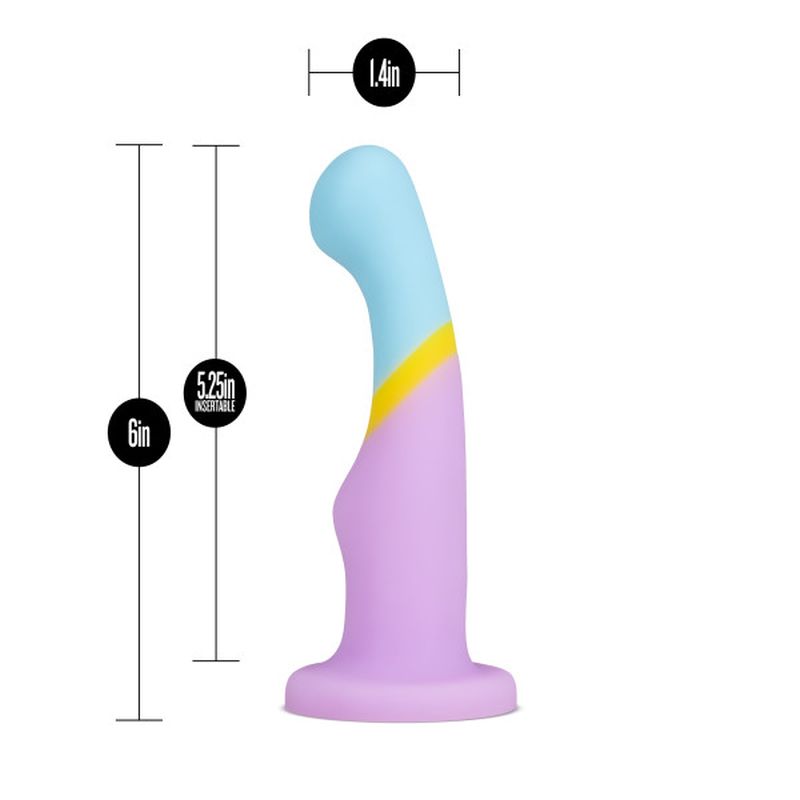 Blush Novelties Avant D14 Heart of Gold Silicone Dildo Secondary image