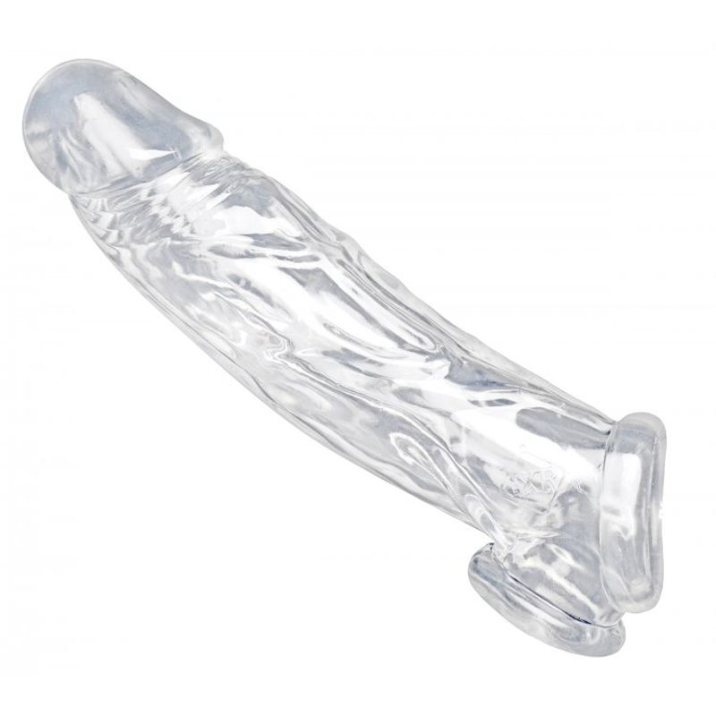 Size Matters Realistic Clear Penis Enhancer & Ball Stretcher Size Matters