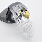 Brutus Alpha Chastity Cock Cage Clear Brutus