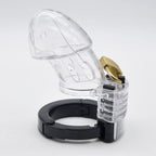 Brutus Alpha Chastity Cock Cage Clear Brutus