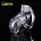 Brutus Shark Chastity Cock Cage Clear Brutus