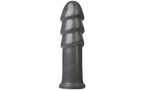 Doc Johnson American Bombshell B 10 Warhead Anal Dildo Gun Metal 10 Inch