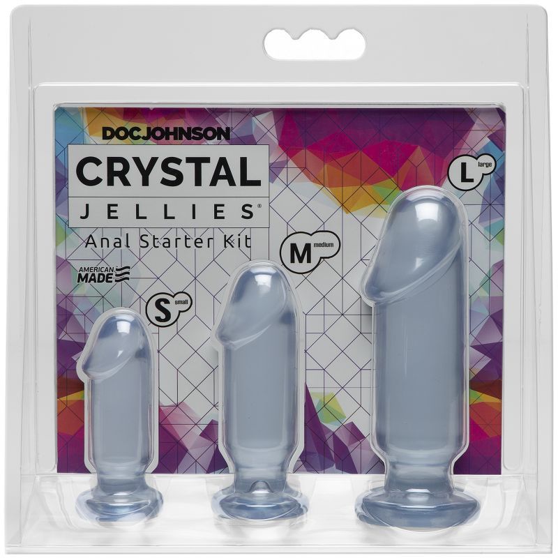 Crystal Jellies Anal Starter Kit Clear Secondary image
