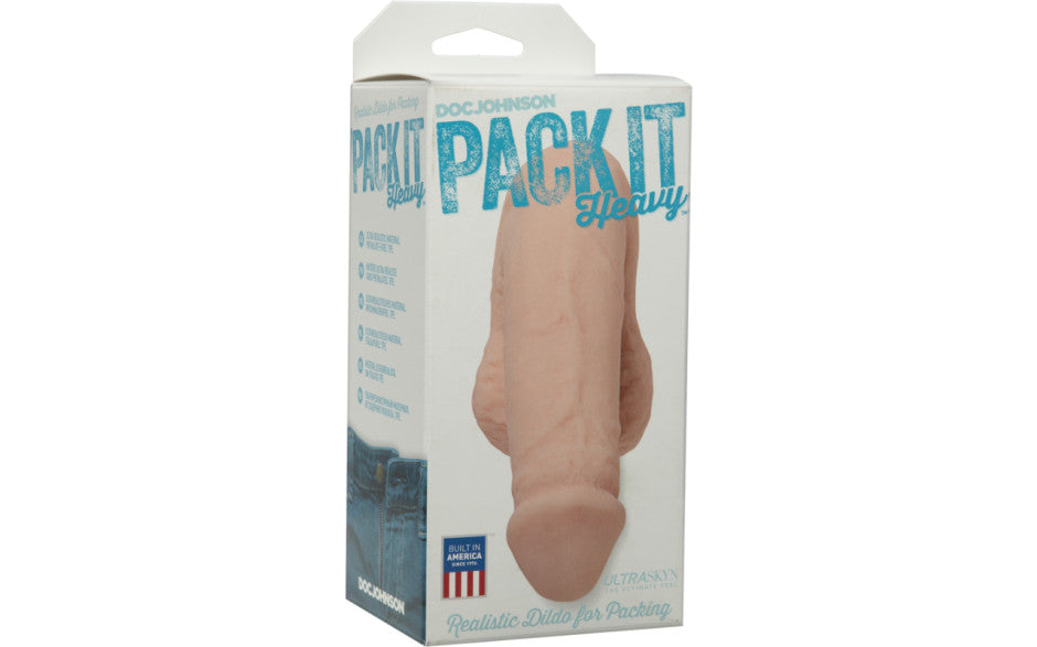 Doc Johnson Pack It Heavy Ultraskyn Realistic Dildo Doc Johnson