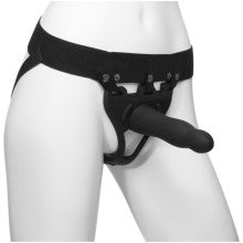 Doc Johnson Be Daring Bulbed Dong 2 Piecce Hollow Silicone Strap On Set Main image