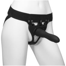 Doc Johnson Be Daring Bulbed Dong 2 Piecce Hollow Silicone Strap On Set Secondary image