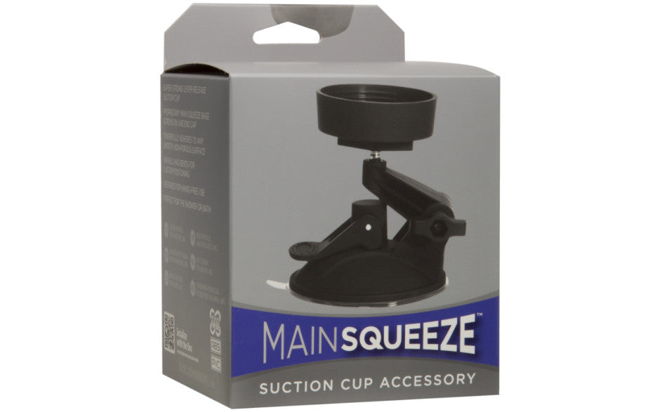 Doc Johnson Main Squeeze Adjustable Arm Shower Massager - Elevate Your Pleasure Main image
