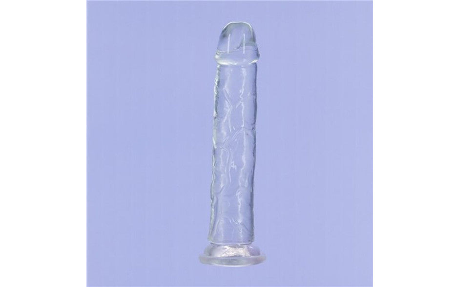 BMS Factory Addiction Crystal Realistic Dong Straight Clear Secondary image